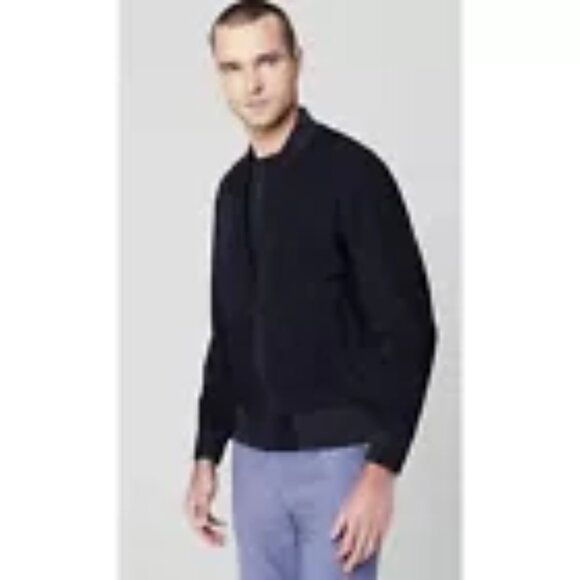 NWT: Blank NYC Suede Leather Bomber Jacket Size XL - Picture 2 of 5